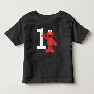 Camiseta De Bebé Elmo simple 1er cumpleaños