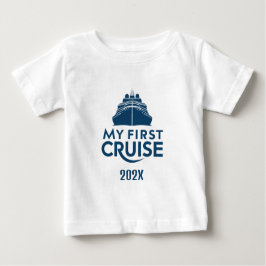 Camiseta De Bebé Embarcadero en mi primer Personalizado de crucero