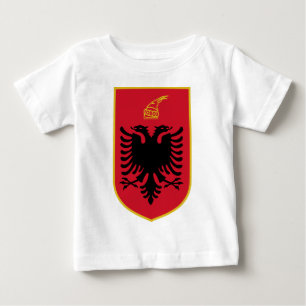 Camiseta De Bebé emblema de albania