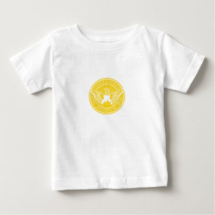 Camiseta De Bebé Emblema de Atlanta, Georgia