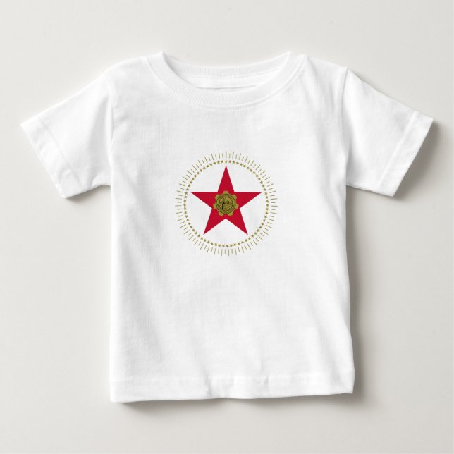 Camiseta De Bebé Emblema de Birmingham, Alabama Baby T-Shirt (Anverso)