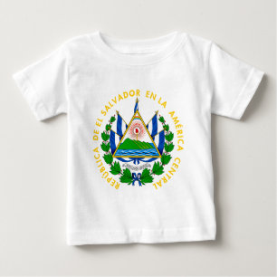 Camiseta De Bebé emblema de el salvador