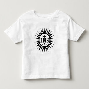 Camiseta De Bebé Emblema de la Compañía de Jesús Monograma
