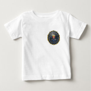 Camiseta De Bebé Emblema del FBI