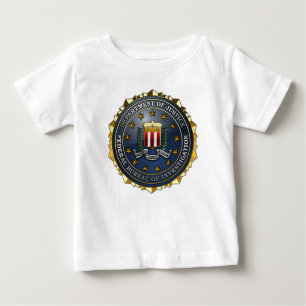 Camiseta De Bebé Emblema del FBI