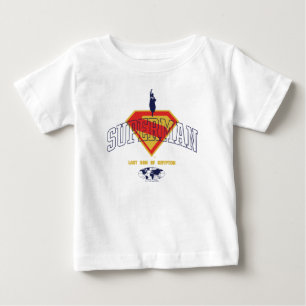 Camiseta De Bebé Emblema del Último Hijo de Krypton