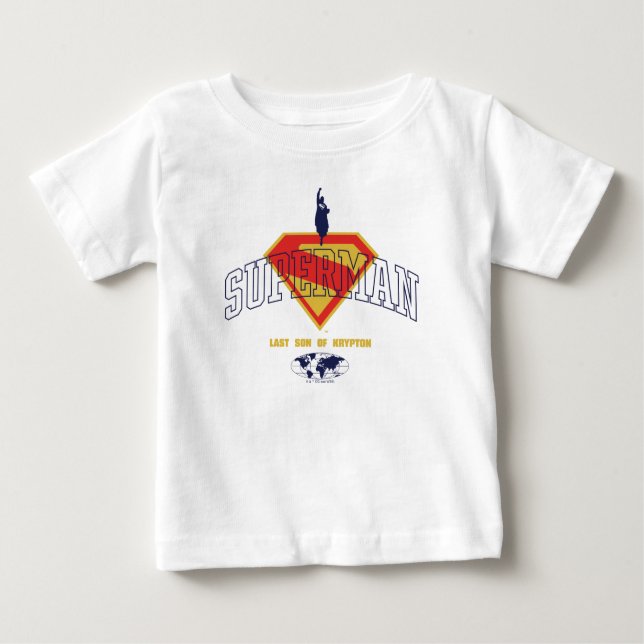 Camiseta De Bebé Emblema del Último Hijo de Krypton (Anverso)
