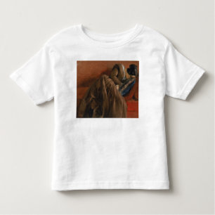 Camiseta De Bebé Emilie, la hermana del artista, dormida
