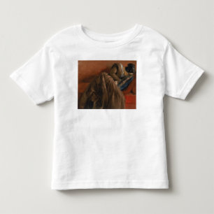 Camiseta De Bebé Emilie, la hermana del artista, duerme