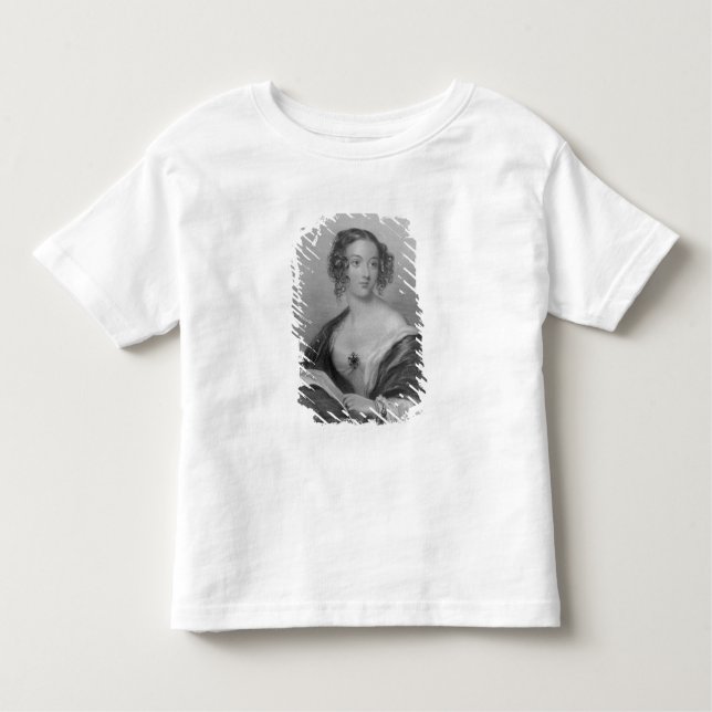 Camiseta De Bebé Emily Maria, condesa Cowper (Anverso)
