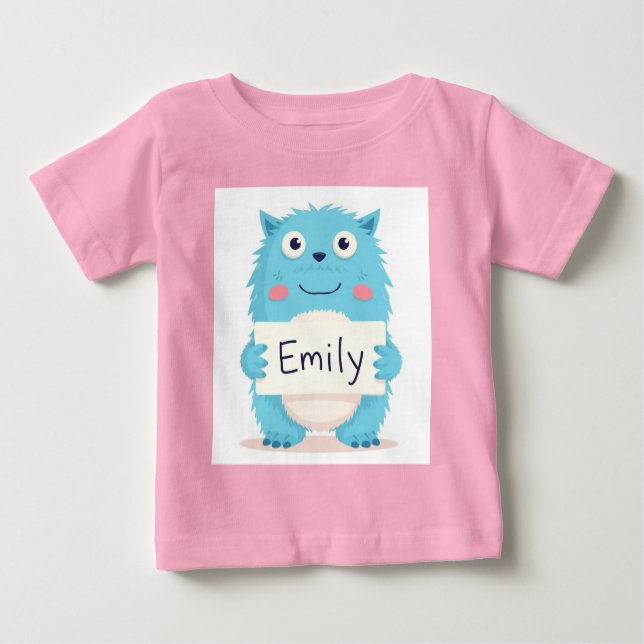 Camiseta De Bebé Emily's Enchanted Monster (Anverso)