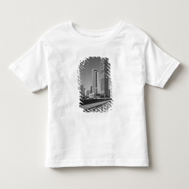 Camiseta De Bebé Emiratos Árabes Unidos, Dubai, Ciudad de Dubai. (Anverso)