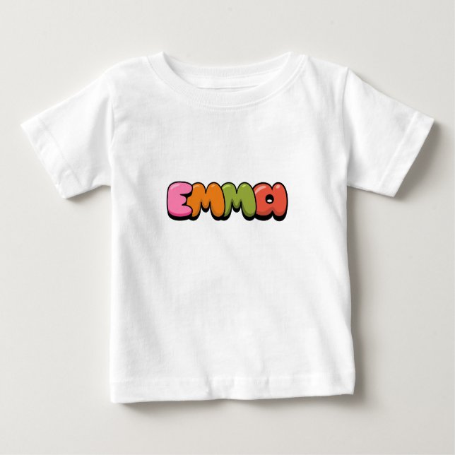 Camiseta De Bebé Emma (Anverso)