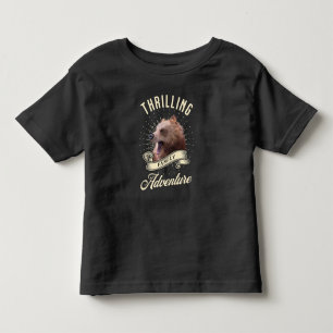 Camiseta De Bebé Emocionante Aventura Familiar Oso Salvaje