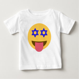 Camiseta De Bebé emoji chanukkah hanukkah