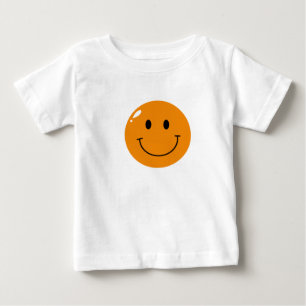 Camiseta De Bebé Emoji de Cara Sonriente