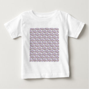 Camiseta De Bebé emoji de holograma unicornio