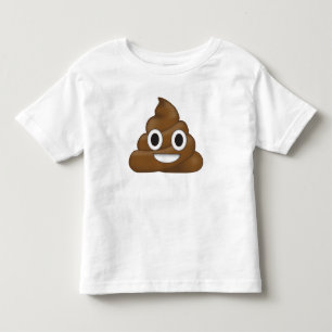 Camiseta De Bebé Emoji de poop