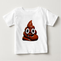 emoji de poop graciosa