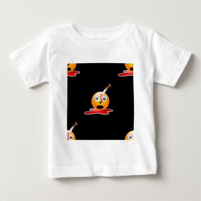 Camiseta De Bebé emoji psicomotora (Anverso)