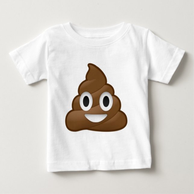 Camiseta De Bebé Emoji sonriente del impulso (Anverso)