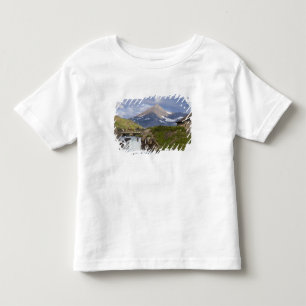 Camiseta De Bebé Empacadores guían una cuerda de caballos sobre un