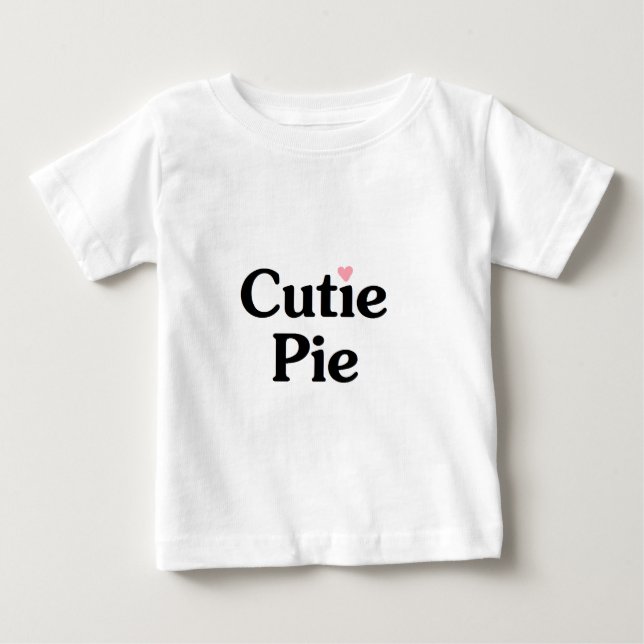 Camiseta De Bebé Empanada de Cutie (Anverso)