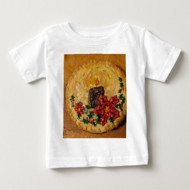 Camiseta De Bebé Empanada de la vela (Anverso)
