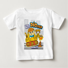 Camiseta De Bebé Empleado de oso