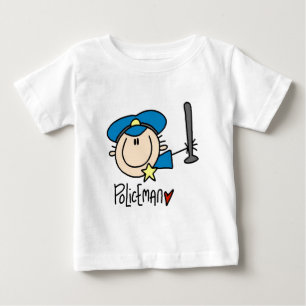 Camiseta De Bebé Empleo del policía