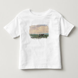 Camiseta De Bebé En el campo, 1872