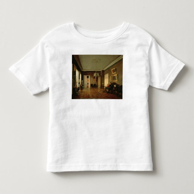 Camiseta De Bebé En el cuarto (Anverso)