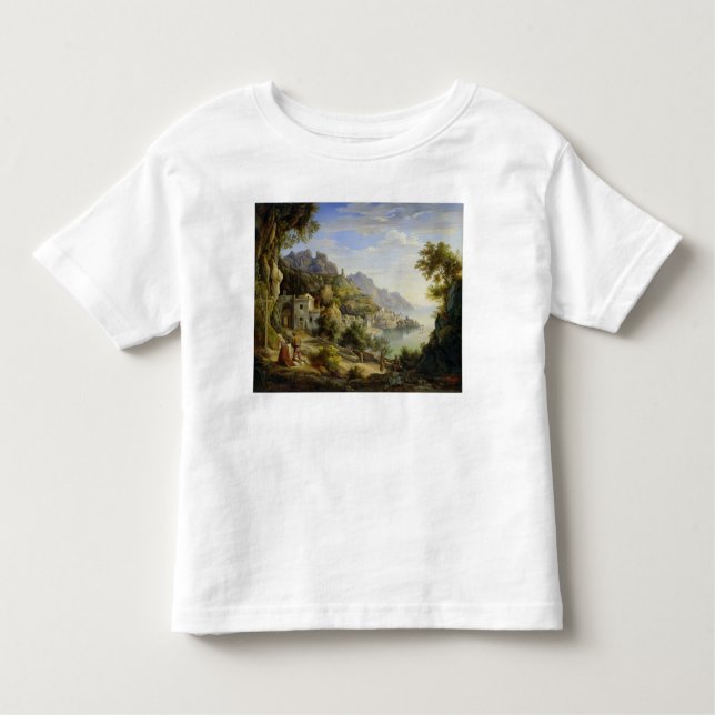 Camiseta De Bebé En el golfo de Salerno, 1826 (Anverso)