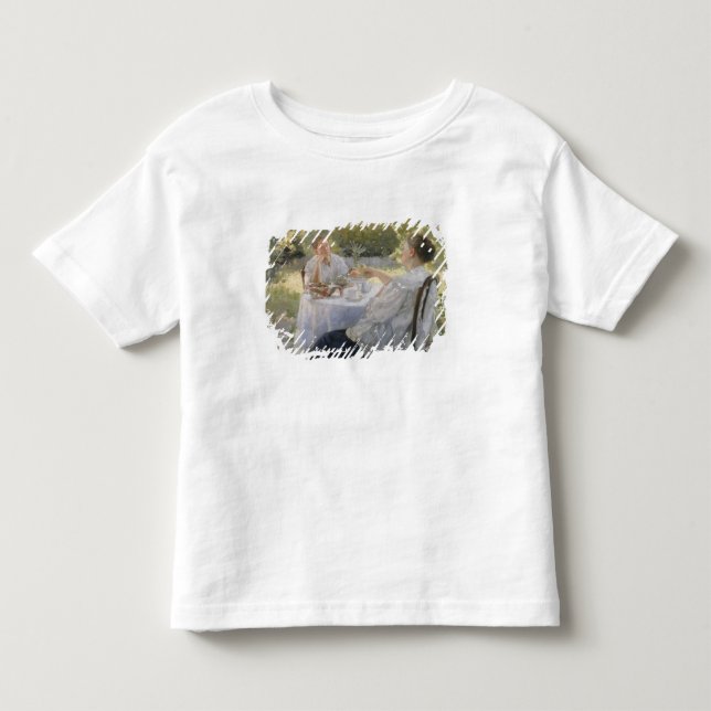 Camiseta De Bebé En el jardín, 1911 (Anverso)