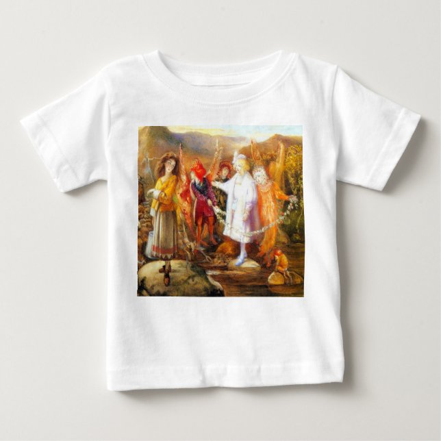 Camiseta De Bebé En Fairyland John Anster Fitzgerald (Anverso)