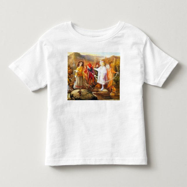 Camiseta De Bebé En Fairyland John Anster Fitzgerald (Anverso)