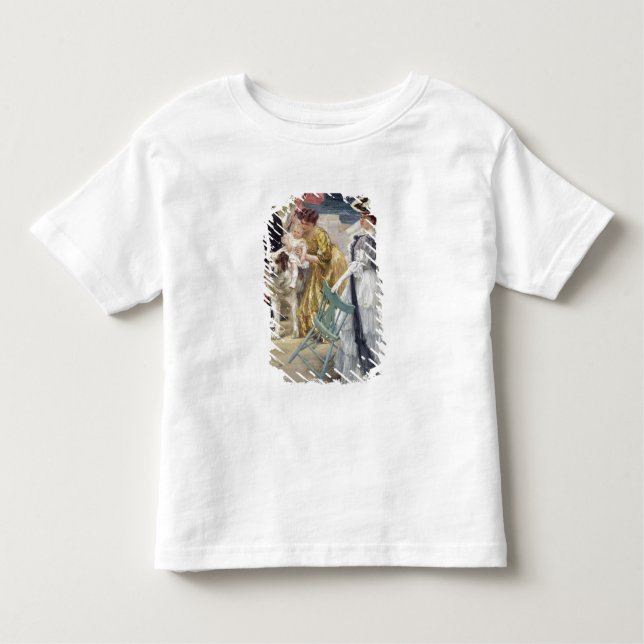 Camiseta De Bebé En Famille (Anverso)