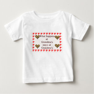Camiseta De Bebé En la abuela