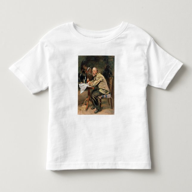 Camiseta De Bebé En la botella (Anverso)