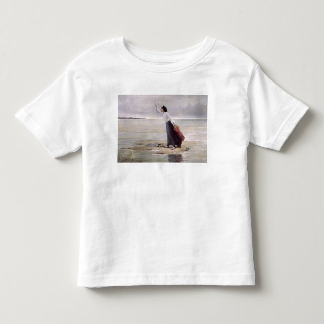 Camiseta De Bebé En la desolación, creciente oleada (Anverso)