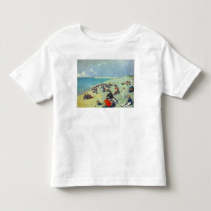 Camiseta De Bebé En la playa