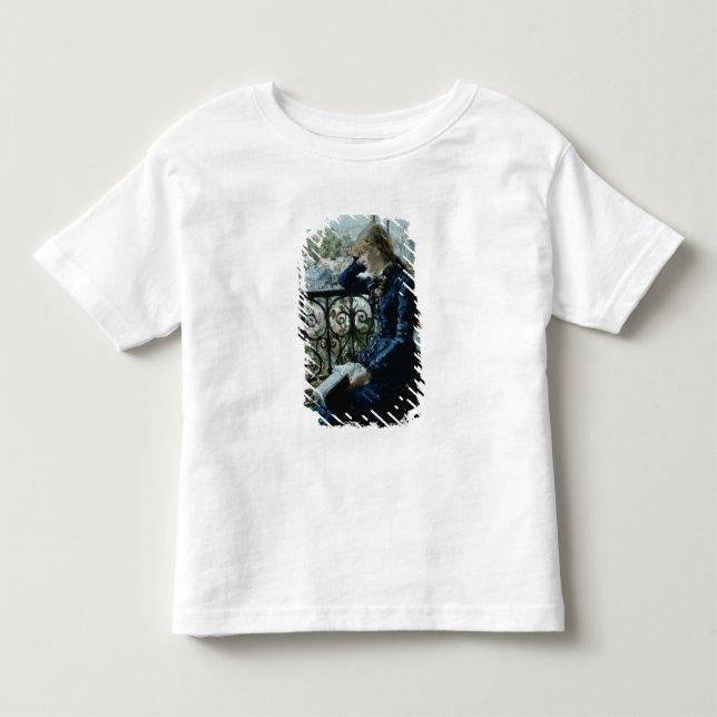 Camiseta De Bebé En la ventana, 1881 (Anverso)