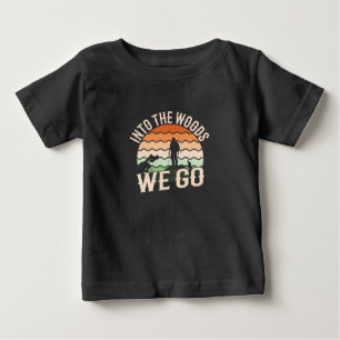 Camiseta De Bebé En los bosques vamos