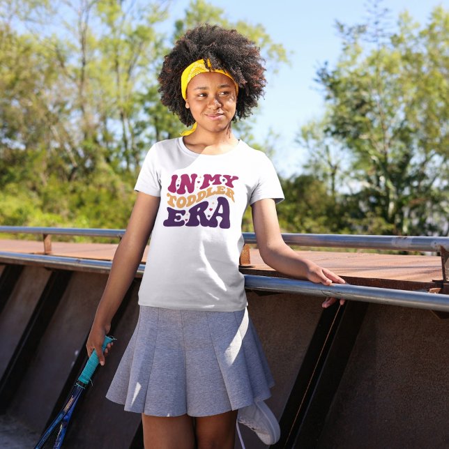 Camiseta De Bebé En mi era de los niños pequeños - Chicas graciosos (Subido por el creador)