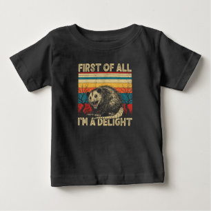 Camiseta De Bebé En primer lugar, soy un delantal enfurecido y sórd