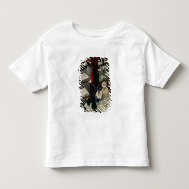 Camiseta De Bebé En un café, 1905 (Anverso)