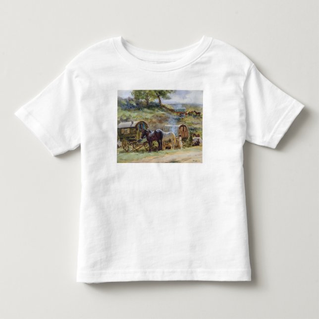Camiseta De Bebé Encampment gitano, Appleby, 1919 (Anverso)