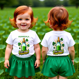 Camiseta De Bebé Encantador de tamaño personalizable