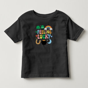 Camiseta De Bebé Encantador Día de San Patricio Sentirse Afortunado