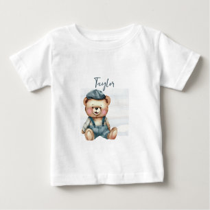 Camiseta De Bebé Encantador oso personalizado